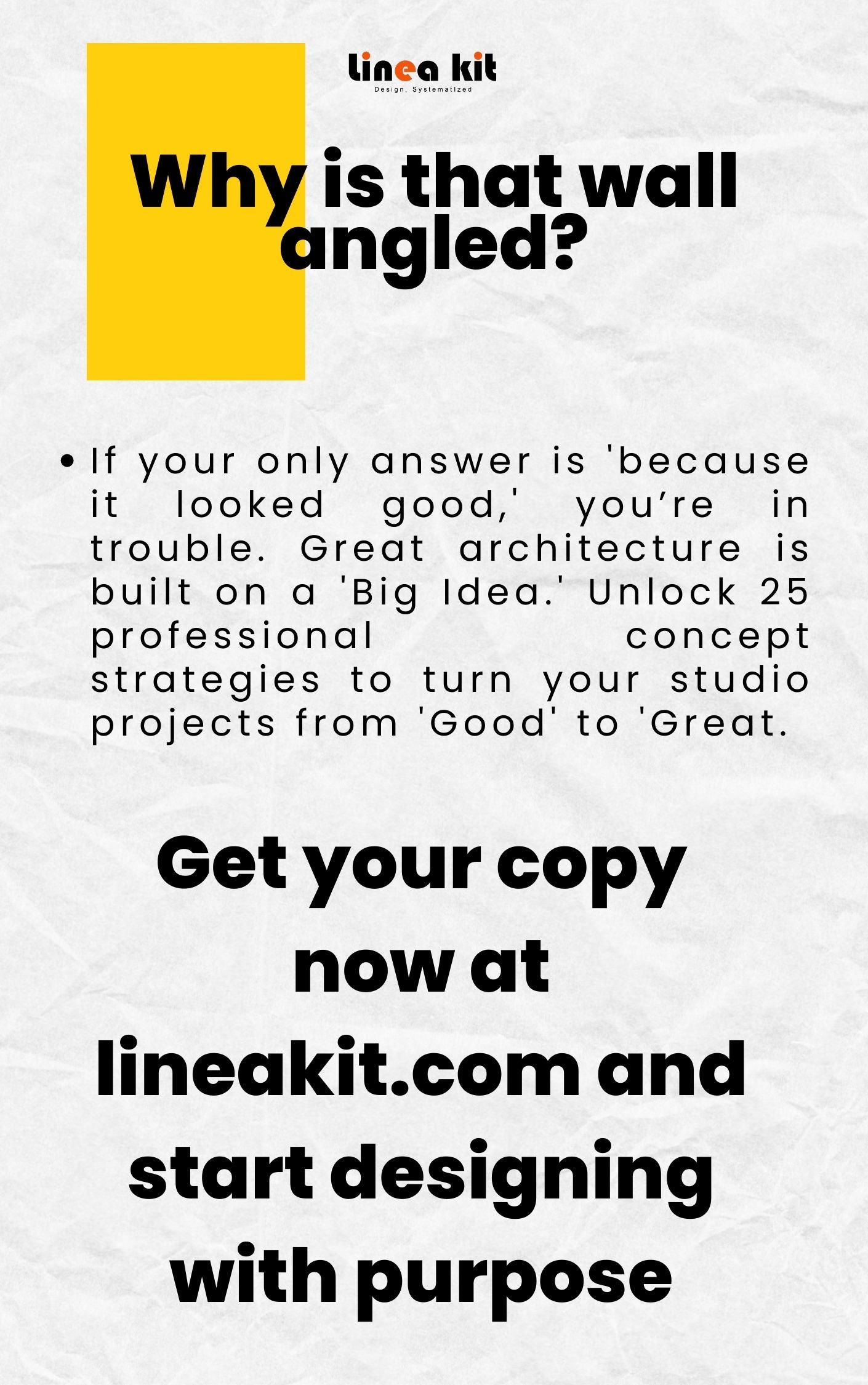 25  Ideas for  Architectural Concepts